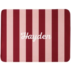 Striped Colors Plush Blanket