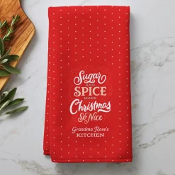 Sugar and Spice Kitchen Towel