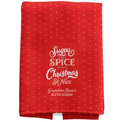 Sugar and Spice Kitchen Towel