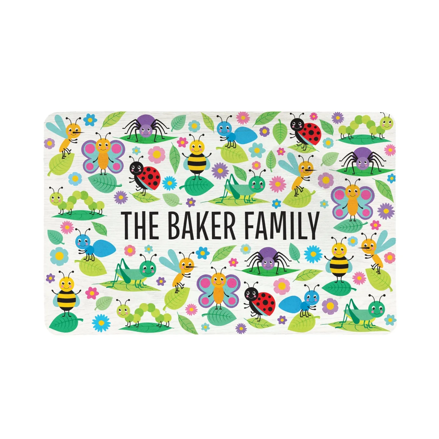 Summer Bugs Doormat