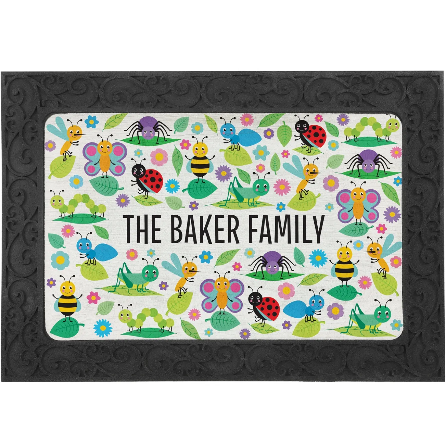 Summer Bugs Doormat