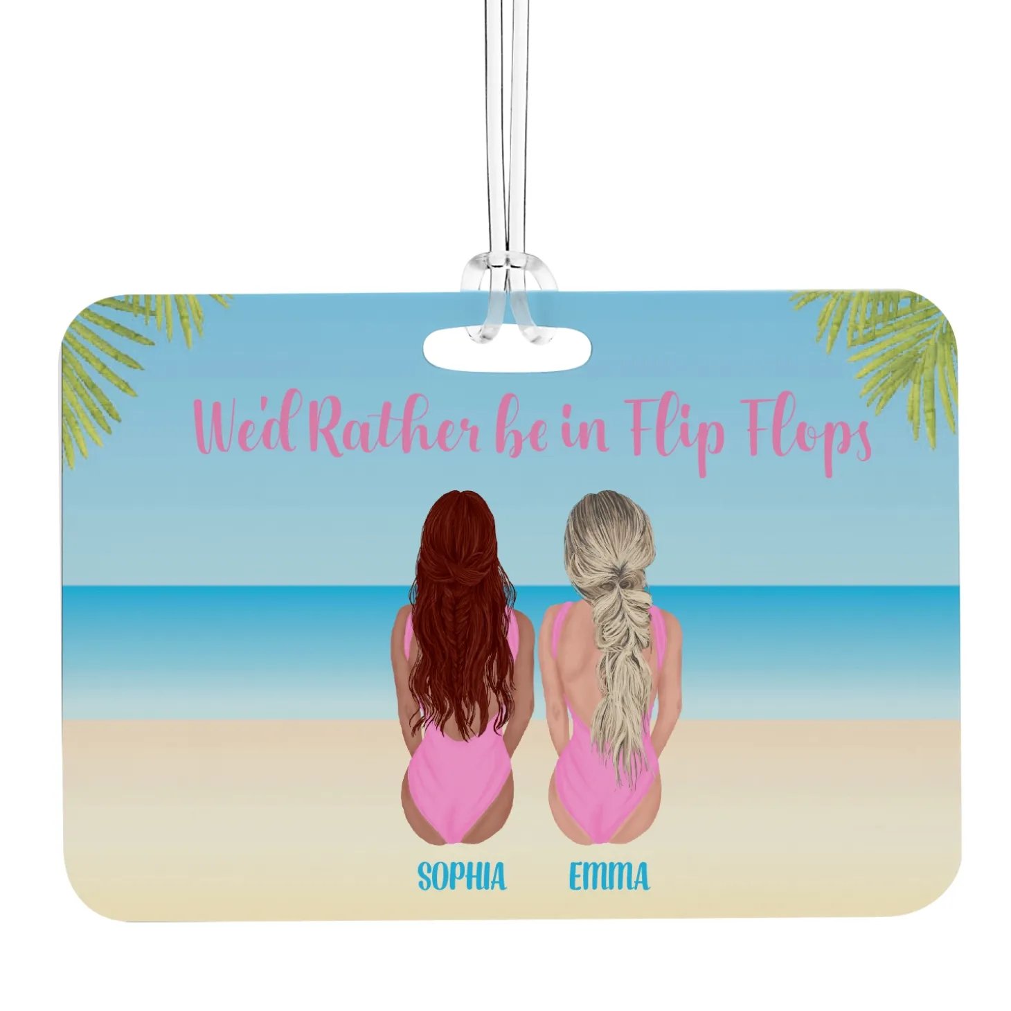 Summer Girls Luggage Tag
