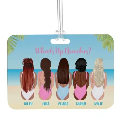 Summer Girls Luggage Tag