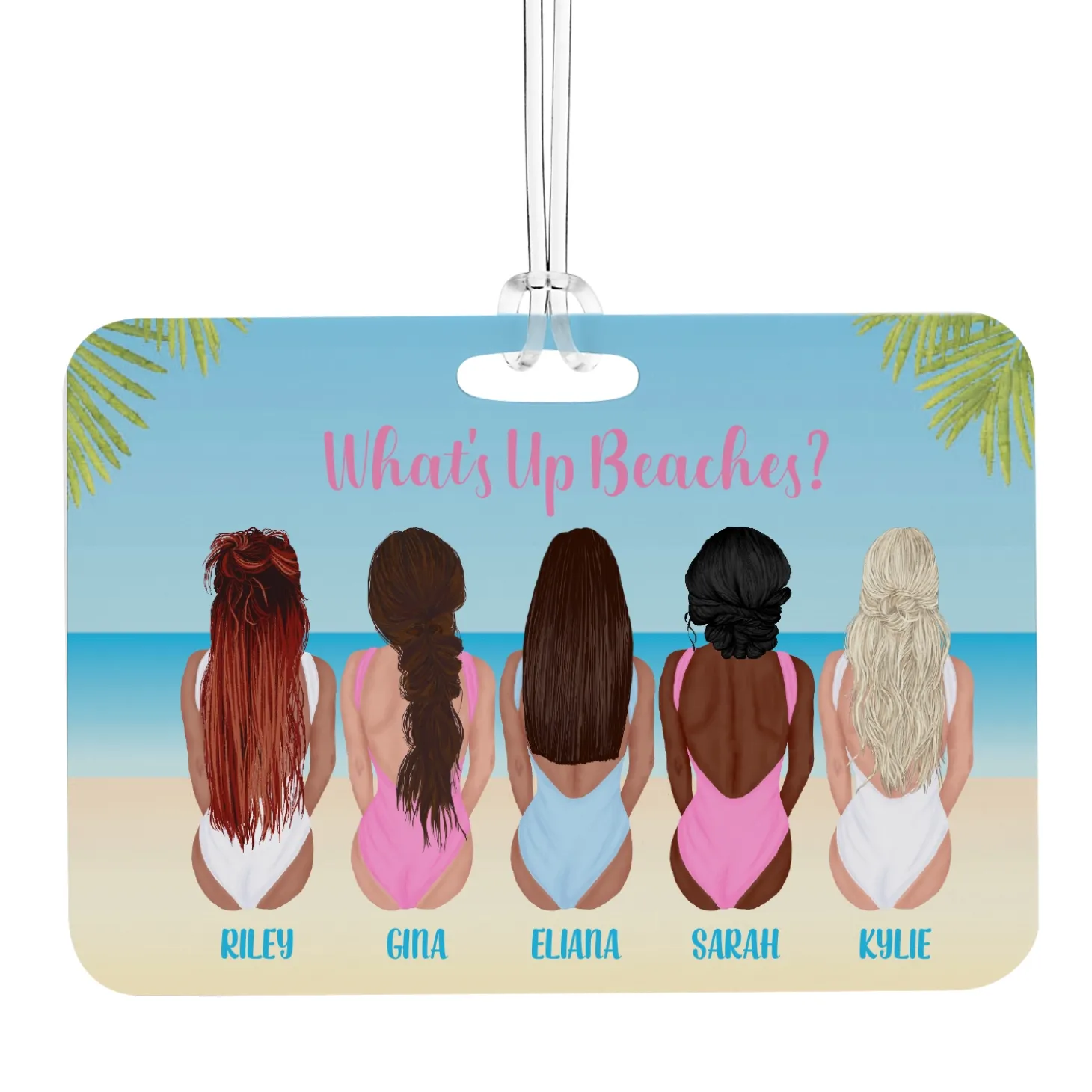 Summer Girls Luggage Tag