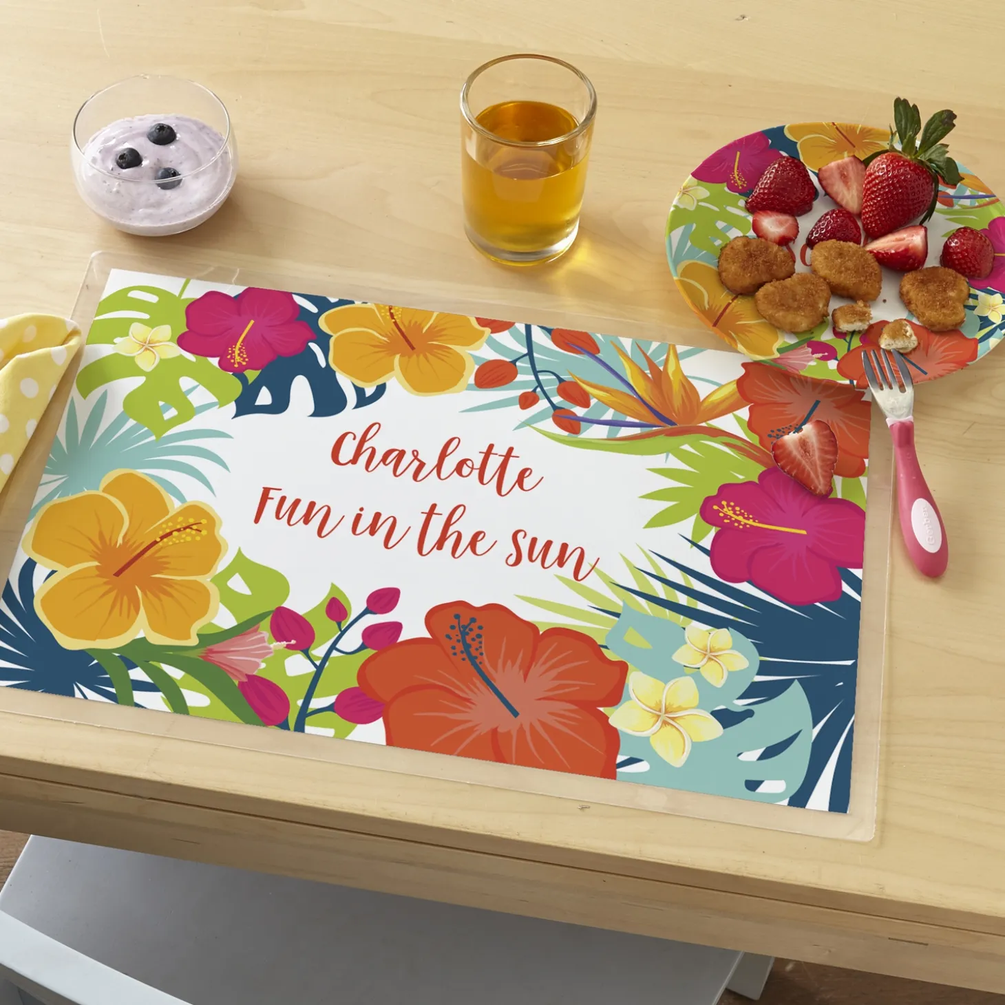 Summer Vibes Personalized Tableware