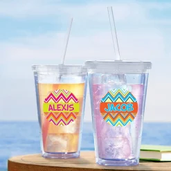 Sun-kissed Chevron Tumbler