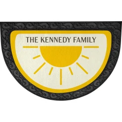 Sunshine Half Round Doormat