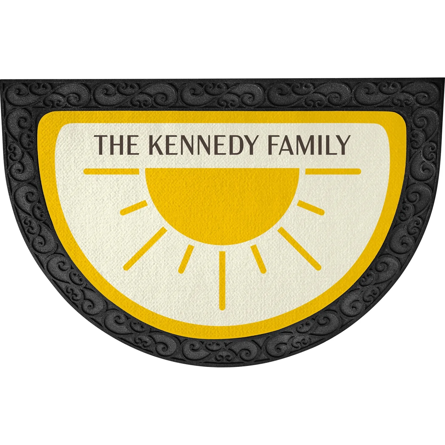 Sunshine Half Round Doormat