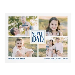 Super Dad Wood Block