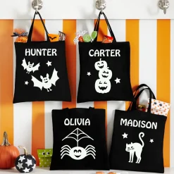 Super Spooky Glow-in-the-Dark Halloween Treat Bag