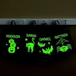Super Spooky Glow-in-the-Dark Halloween Treat Bag