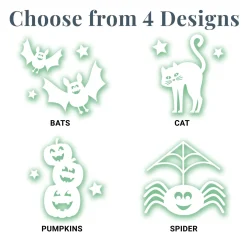 Super Spooky Glow-in-the-Dark Halloween Treat Bag