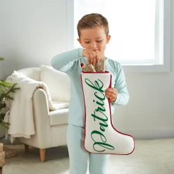Swirl Name Stocking
