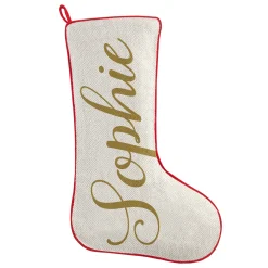 Swirl Name Stocking