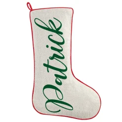 Swirl Name Stocking