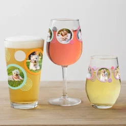 Swirl Photo Glassware
