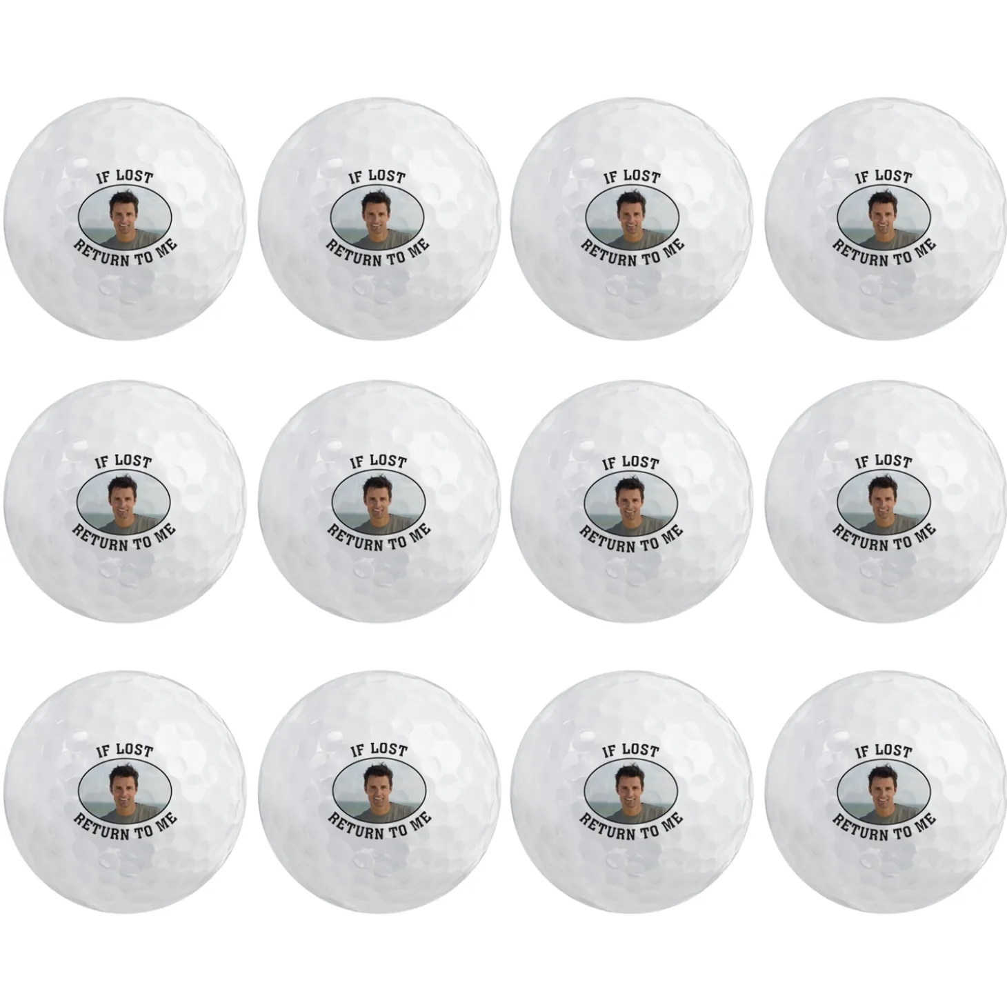 TaylorMade® Picture-Perfect Photo Golf Ball Sets