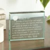 Teacher Glass Block
