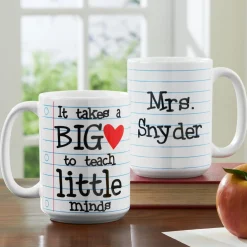 Teaching Takes Heart Mug