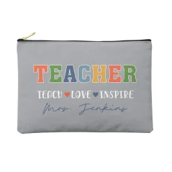 Teach Love Inspire Zipper Pouch