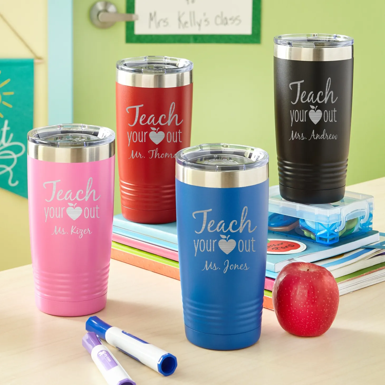 Teach Your Heart Out Insulated Tumbler