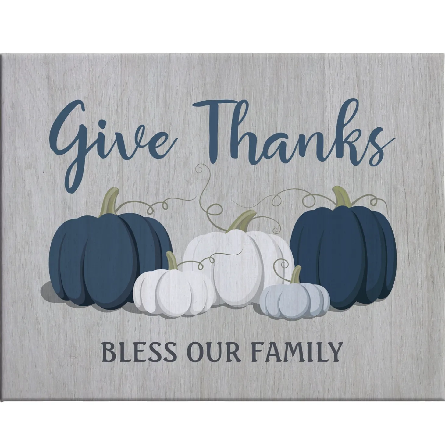 Thankful Pumpkins Canvas