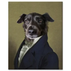 The Ambassador Pet Photo Portrait