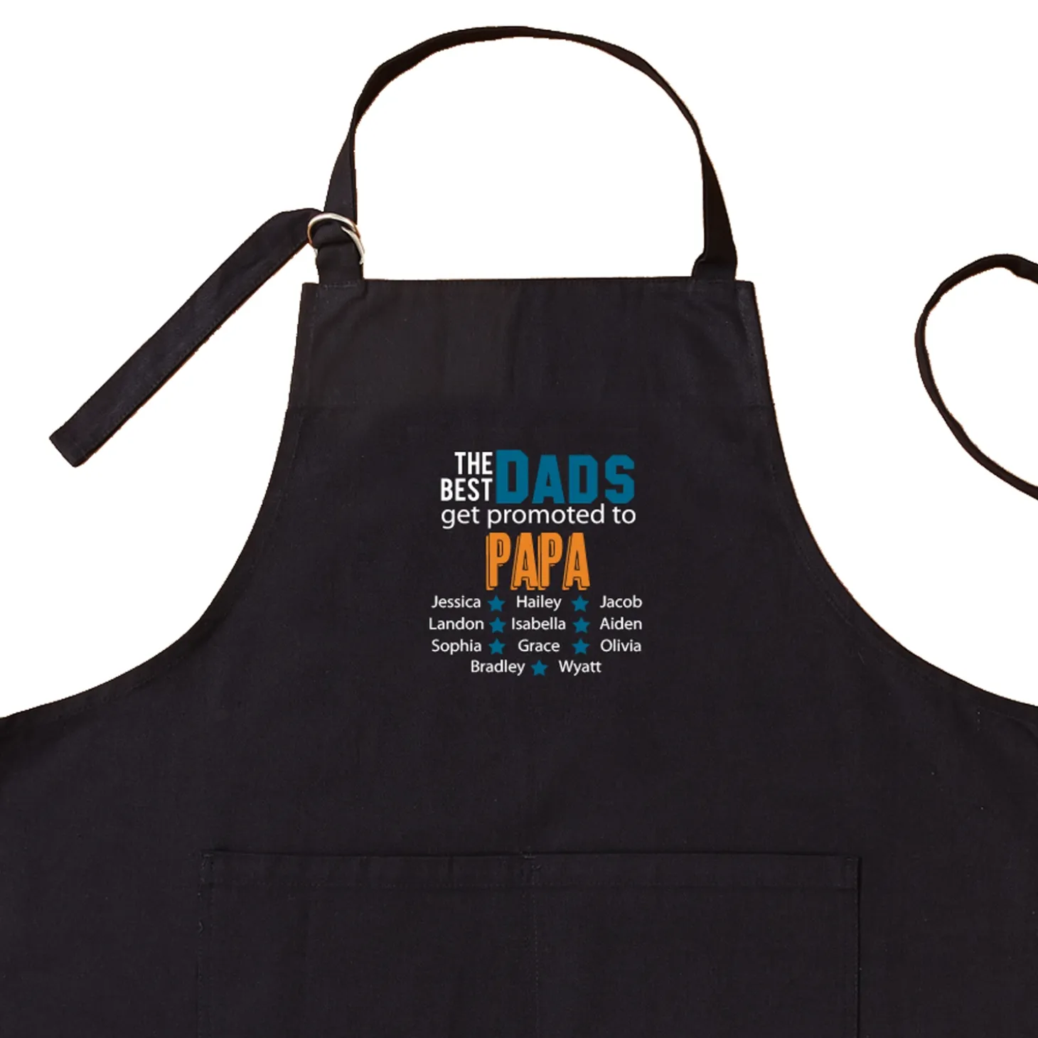 The Best Dads Get Promoted Apron