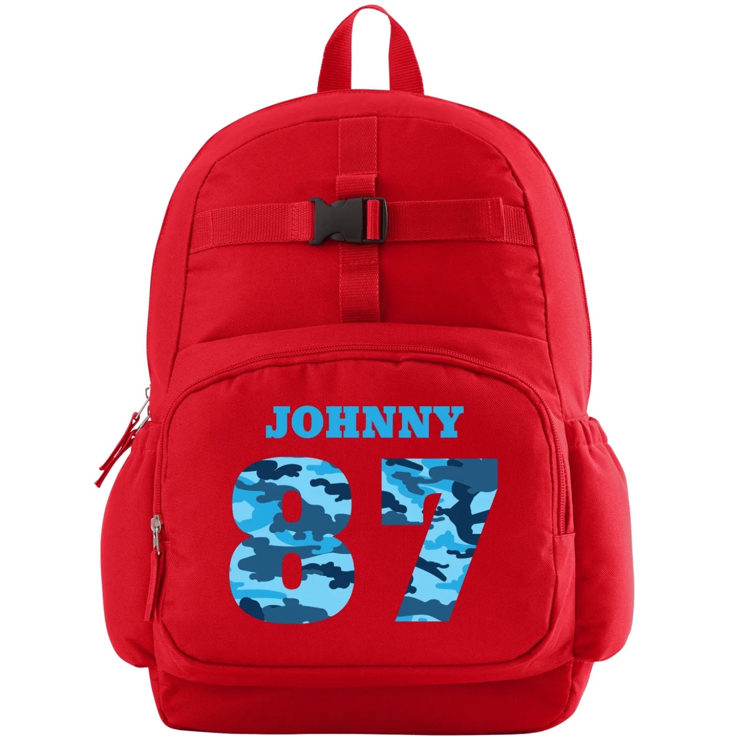 Their Own Name Red Backpack Collection