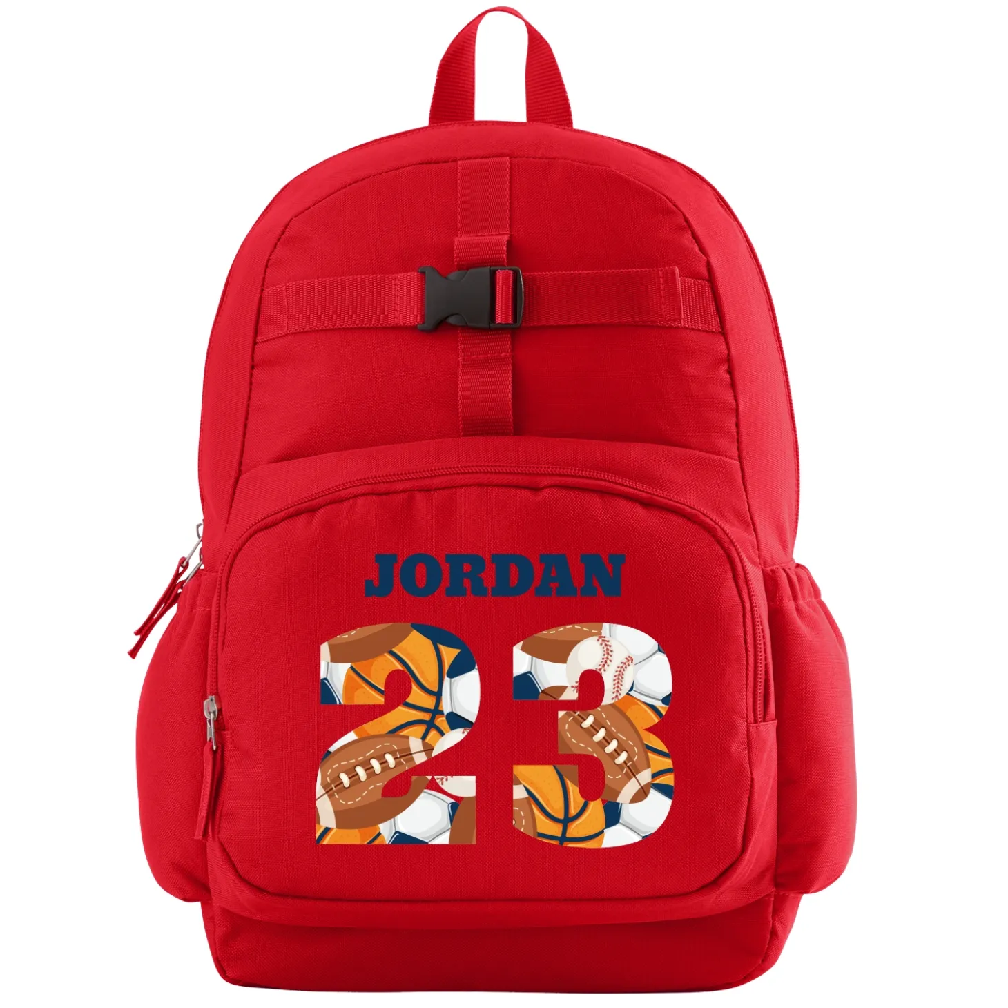 Their Own Name Red Backpack Collection
