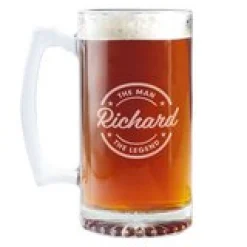 The Man, The Legend Oversized Beer Mug