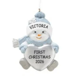 The Original Snow Buddies™ Baby Ornament