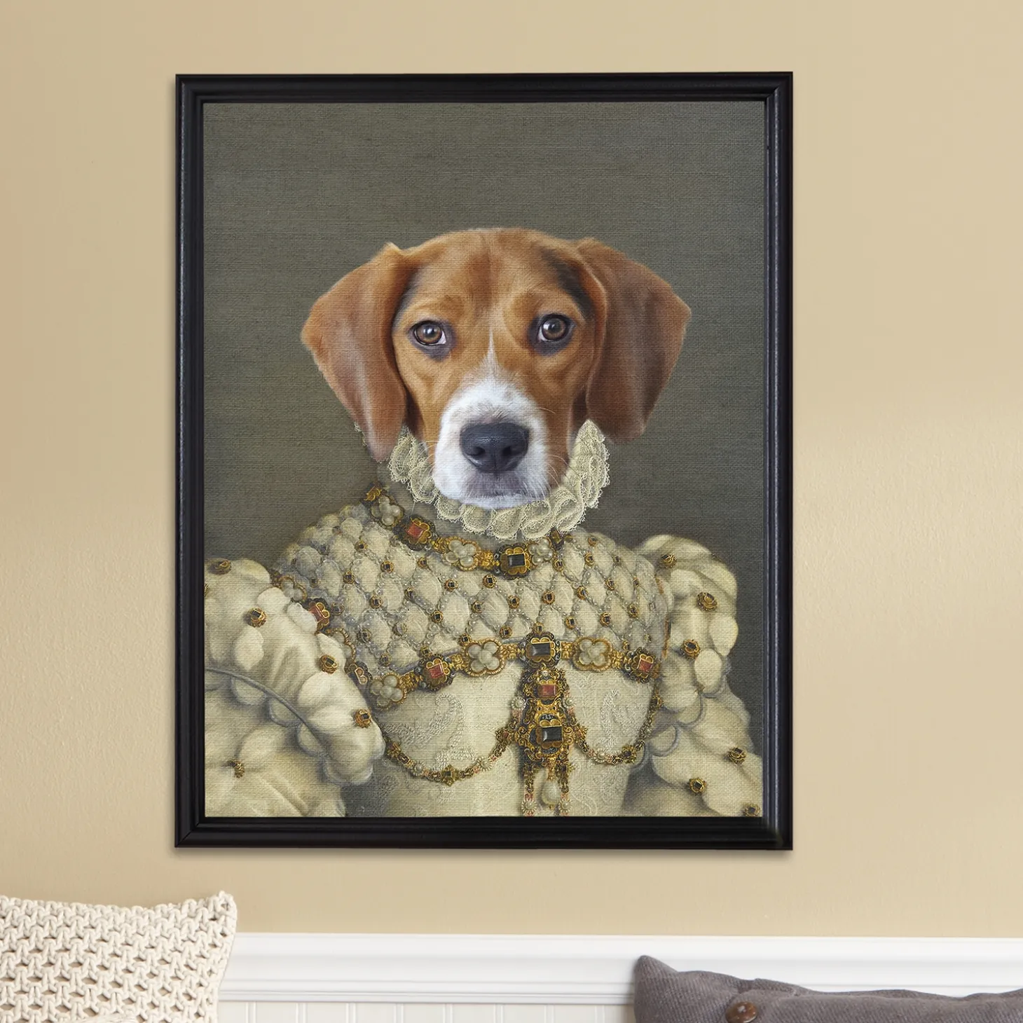 The Princess Pet Photo Portrait