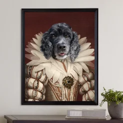 The Queen Pet Photo Portrait