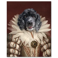 The Queen Pet Photo Portrait