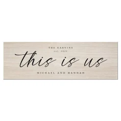 This Is Us Canvas