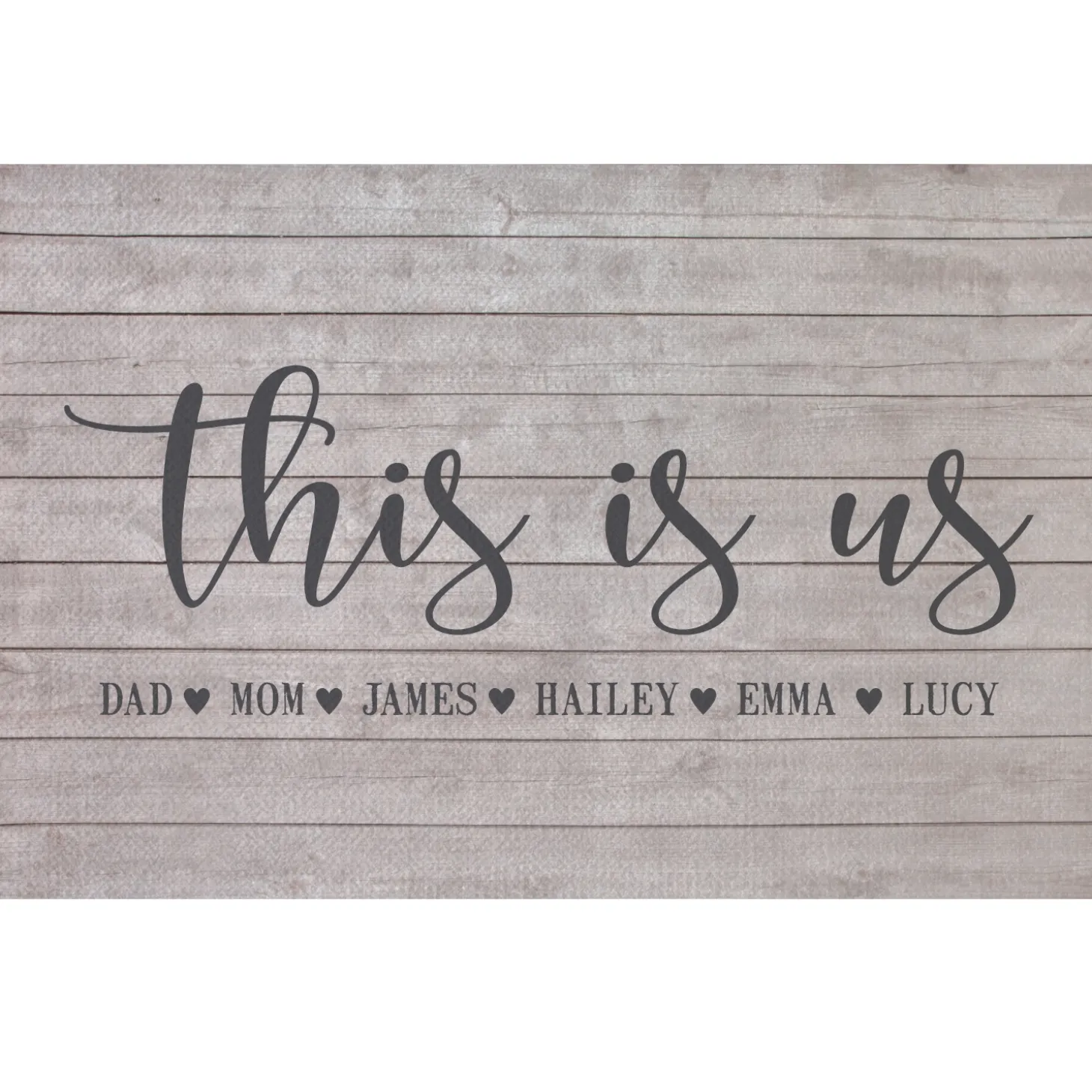 This Is Us Doormat