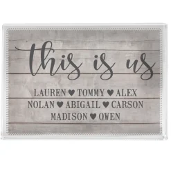 This is Us Glass Block