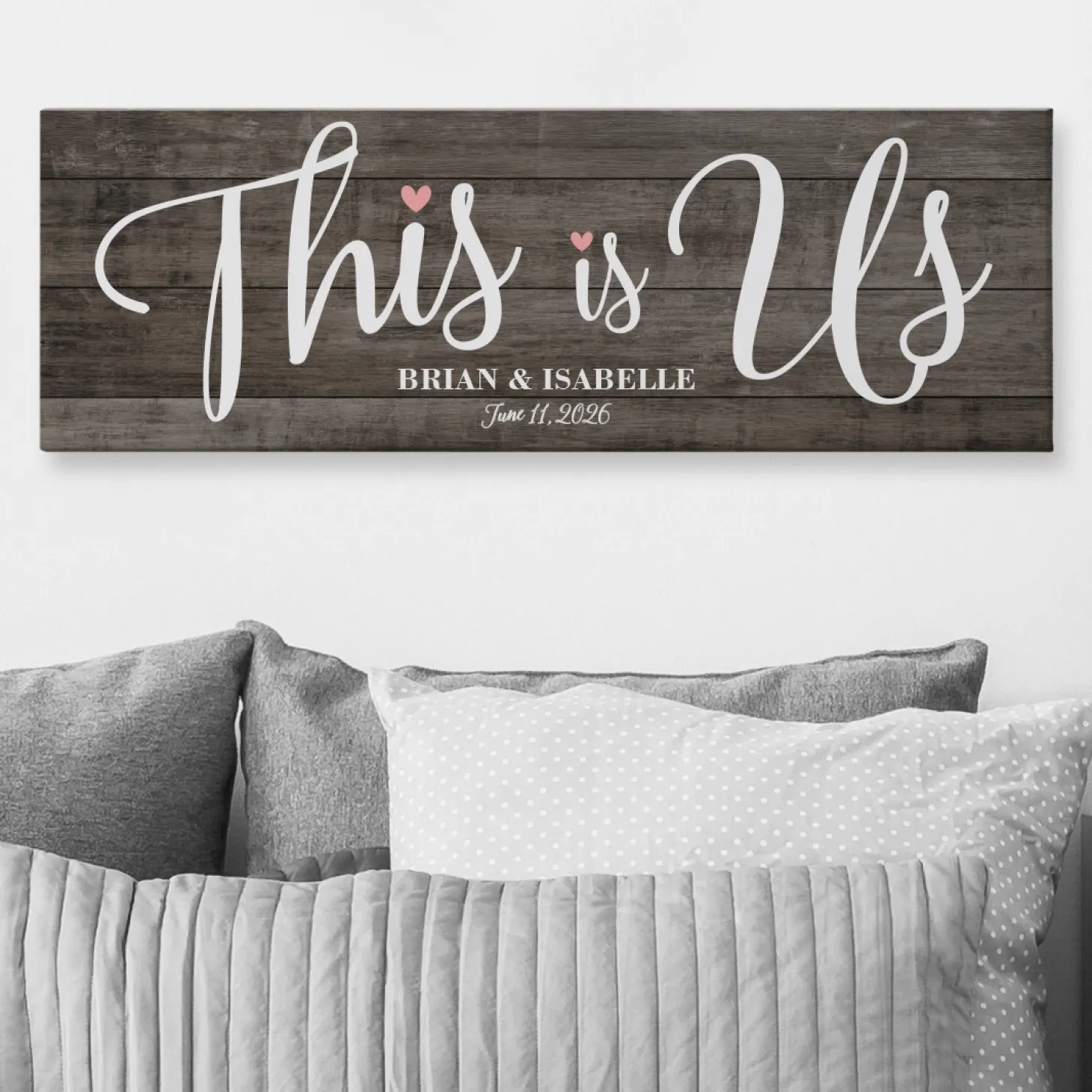 This is Us Wedding Canvas