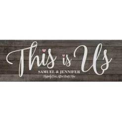 This is Us Wedding Canvas