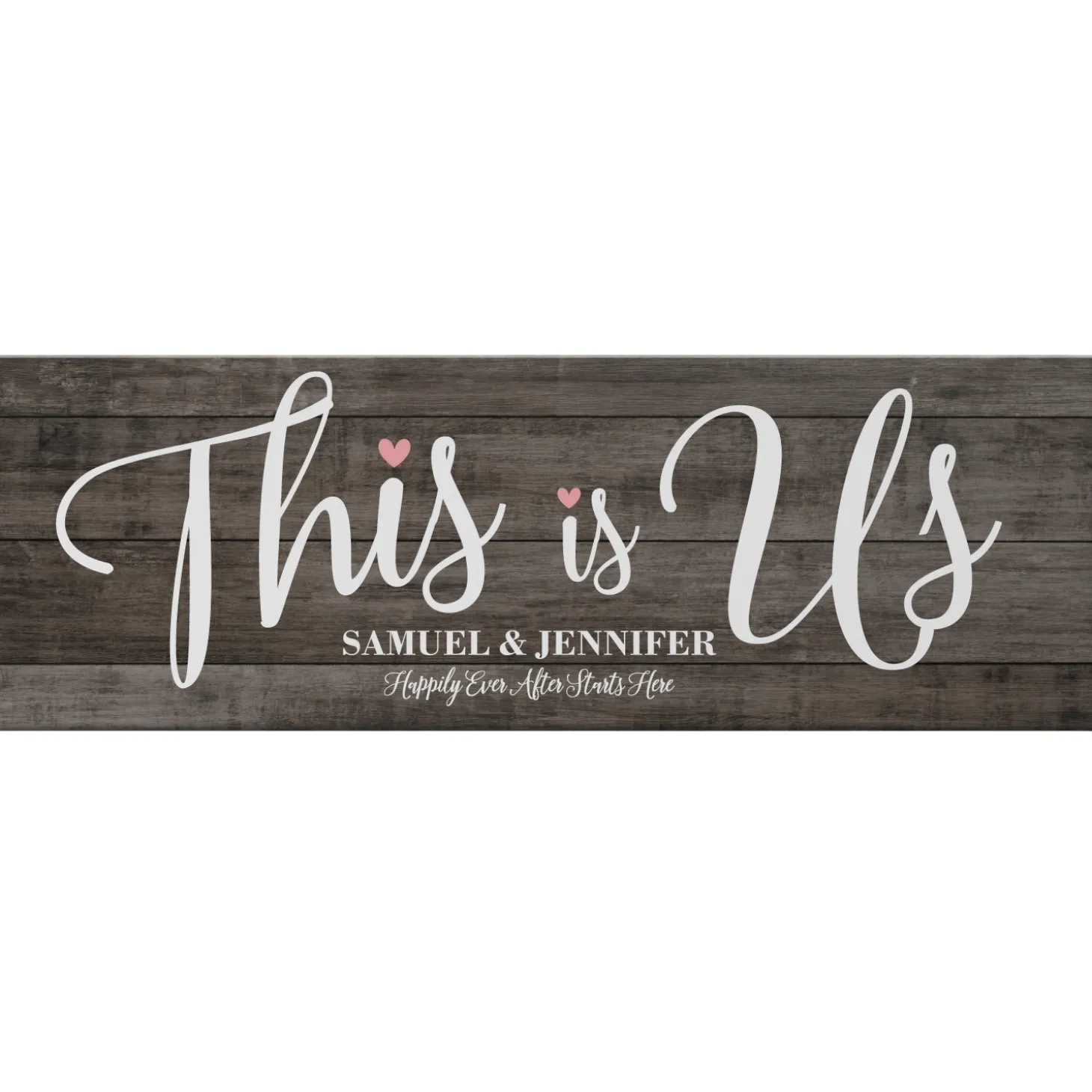 This is Us Wedding Canvas