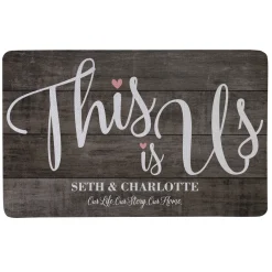 This is Us Wedding Doormat