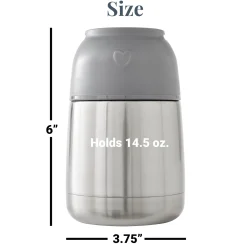 Tie Dye Heart Insulated Thermos