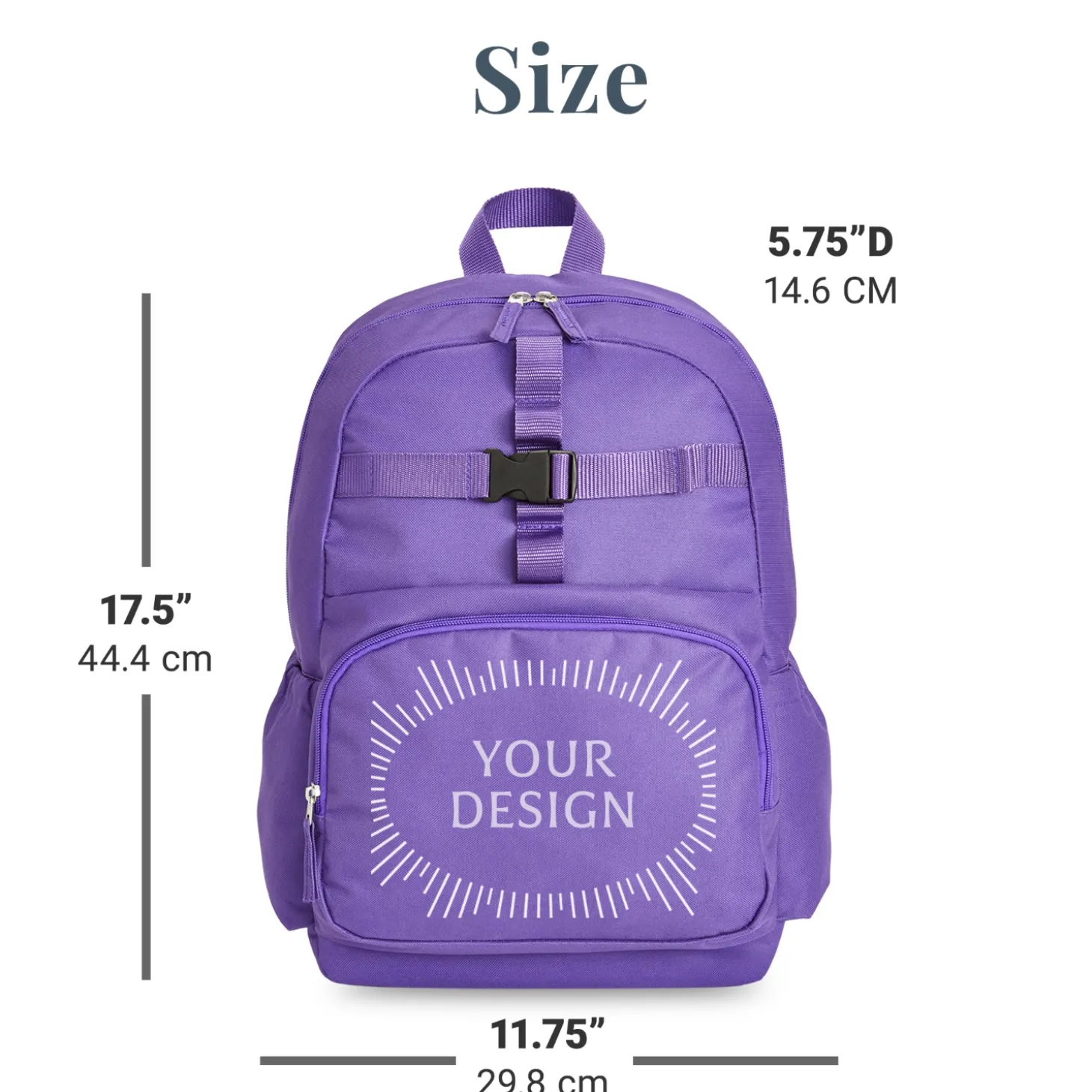 Tie Dye Name Purple Backpack Collection