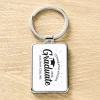 Time to Celebrate Graduation Rectangle Keychain