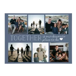 Together Is Our Favorite Place Photo Wood Block