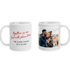 Together Is Our Favorite Place Photo Mug