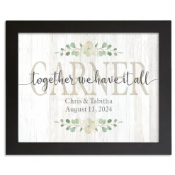 Together We Have It All Canvas