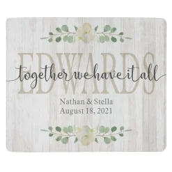 Together We Have It All Plush Blanket