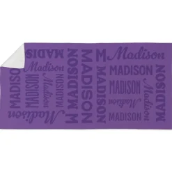Tonal Name Beach Towel